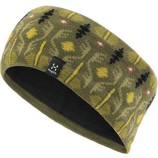 Mountain Jaquard Headband Olive Green Pattern (One Size)
