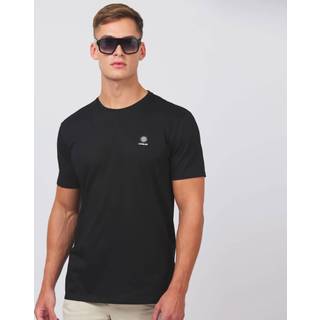 Sandbanks Badge Logo T Shirt Black