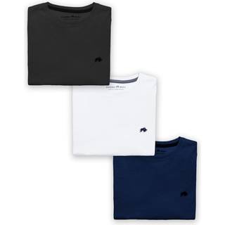 Raging Bull Raging Bull Black/White/Blue Multipack Classic T-Shirt