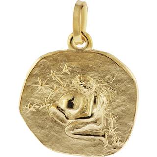 trendor 08725-02 Sternzeichen-Anhänger Wassermann 333 Gold 16 mm