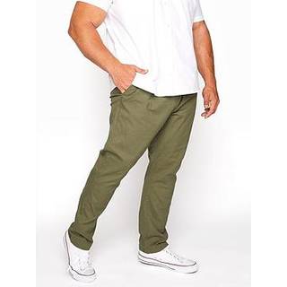 BadRhino Big & Tall BadRhino Big & Tall Black Elasticated Waist Rugby Trousers