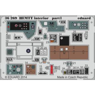 HEMTT interior for Italeri