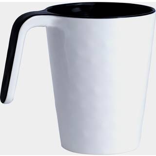 Kaffe/tekopper i melamin Marine Business Black, non-slip, sort, 35 cl / 350 ml, 6-pack