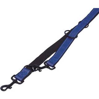 Dressurline Classic Reflect SOFT - l: 200 cm - w: 10/15 mm - Blå