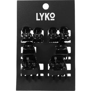 By Lyko Hair Clips 8 pcs Hair Clips Black