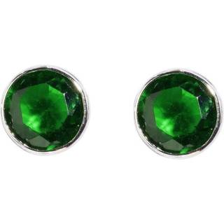 Schneider Basic Ohrstecker - Silber – Monatsstein Mai - SMO15 - grün