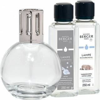 DUFTLAMPE ESSENTIAL M. DUFTEN COTTON CARESS & NEUTRAL AIR PUR REFILL - LAMPE BERGER - Duftlampe, luftrenser & Air Purifyer - MAISON BERGER PARIS - StudioBuus