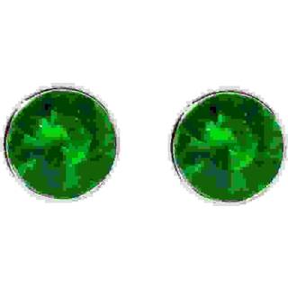 Schneider Basic Ohrstecker - Silber – Monatsstein Mai - SMO14 - grün