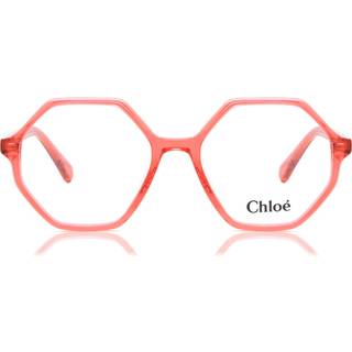 Chloé CC0005O Børn 006 49 Briller Børn Rød - Transparent Red - 49mm