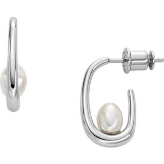 Agnethe Pearl Øreringe, Silver