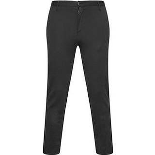BadRhino Big & Tall BadRhino Big & Tall Black Stretch Regular Fit Trousers