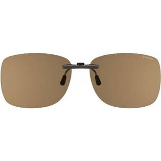 Polaroid PLD 1002/C-ON Clip-On Only Polarized UPW/IG 59 Solbriller Mænd Brun - Brown - 59mm