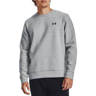 Sweatshirt Under Armour UA Unstoppable Flc Crew-GRY 1381688-011 Størrelse L