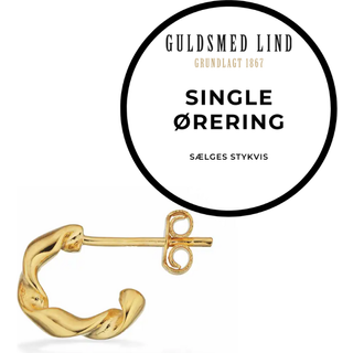 Scrouples - Guldbelagt snoet creol, single - 160382-1