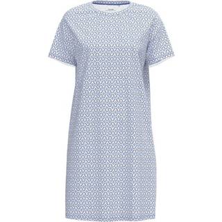 Calida Spring Nights Nightshirt - Blue Pattern - Small