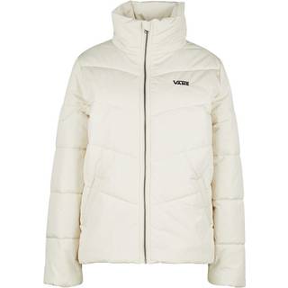 Vans Women's Foundry Puff MTE Syntetisk jakke Damer størrelse L farve hvid/beige