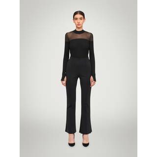 Wolford x Simkhai Intricate Sheer jersey top - black - XS