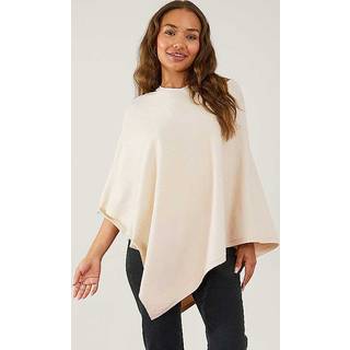 Accessorize Accessorize Cream Knit Poncho