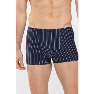 Mey Herren Shorty blau Mikrofaser/Funktion Gestreift