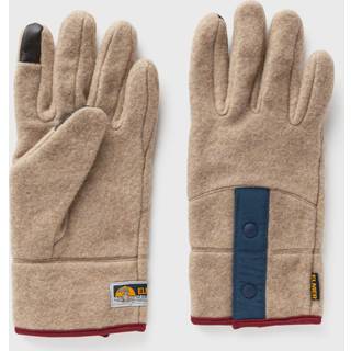 Elmer by Swany Recycled Wool Fleece Gloves Camel