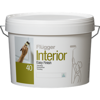 Fyldig Træmaling - Interior Easy Finish 40 Flügger 3 L Råhvid S0500-N