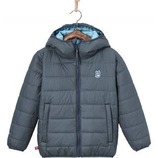 Namuk Kid's Glow Reversible Primaloft Jacket Syntetisk jakke Børn størrelse 128/134 farve blå/grå