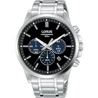Herre Lorus RT317JX9 Sort og Sølv Ur