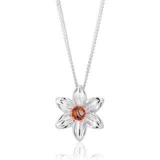 Nature's Wonder Sterling Silver Daffodil Pendant
