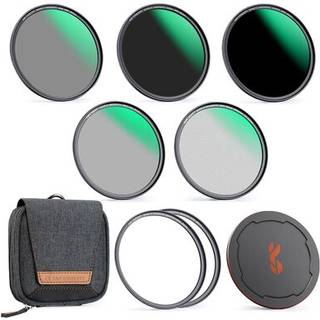 K&F Concept Magnetic Kit CPL / ND8 / ND64 / ND1000 / 1/8 Black Mist 49mm