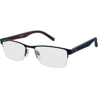 Tommy Hilfiger Mand TH 2047 FLL Optiske stel Stål Blå uigennemsigtig Firkantet