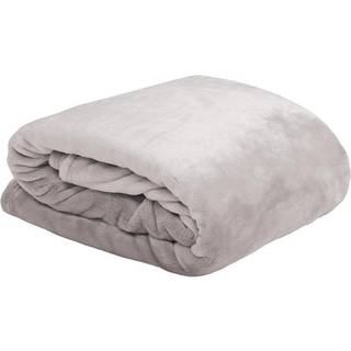 Plaid Doudou hørfarvet