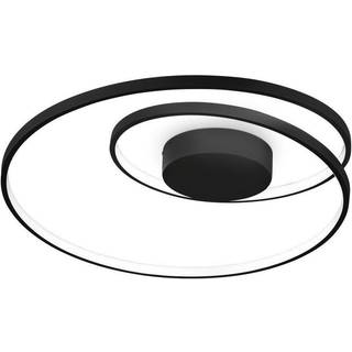 Ideal Lux loftlampe Dali, sort, metal, Ø 60 cm