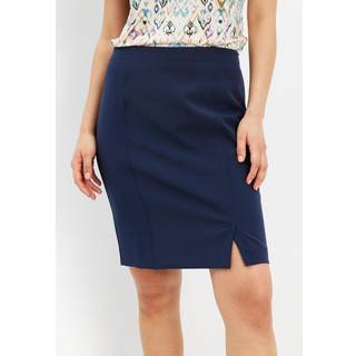 In Front Lea Skirt Nederdele 15714 Navy (LARGE)