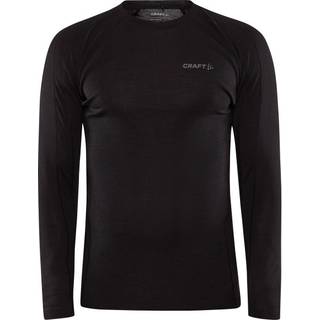 ADV Wool Merino RN LS M - Black