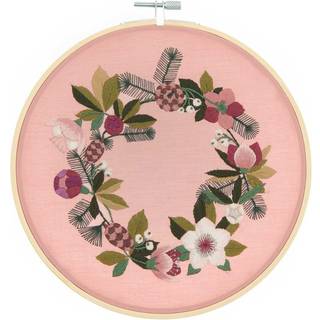 Stickpackung Bild Christrosen vorgezeichnet