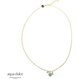 AMAZONITE NECKLACE | GOLDEN