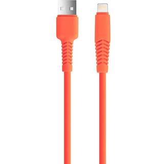USB-A til Lightning Kabel 10 W fra Setty - 1,5 m. - Orange