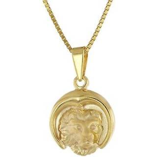 trendor 41088-8 Löwe Sternzeichen Gold 333/8K mit goldplattierter Kette