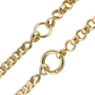 trendor 15804 Damen-Kette 925 Silber Vergoldet Fantasie Collier