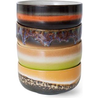 HKliving 70's dessertskål 4 dele Humus