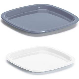 Plasttallerken Nordiska Plast, hvid, 18 cm