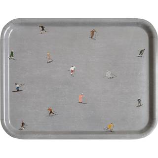 Fine Little Day Skiers bakke 33x43 cm Grå
