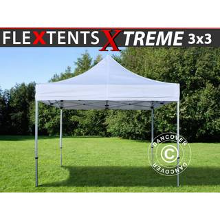 Foldetelt FleXtents Easy up pavillon Xtreme 50 3x3m Hvid