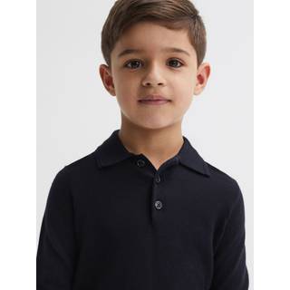 Reiss Trafford poloshirt i merinould12 - 13 år (152 - 158cm)