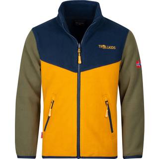 Trollkids Kids Oppdal Jacket XT Fleecejakke Børn størrelse 128 farve kulørt