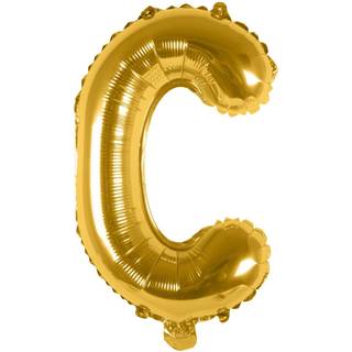 Folienballon Buchstabe gold 36cm