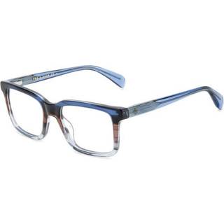 Rag & Bone RNB7053/G PJP 53 Briller Mænd Blue - Transparent Blue Gradient Brown Grey - 53mm