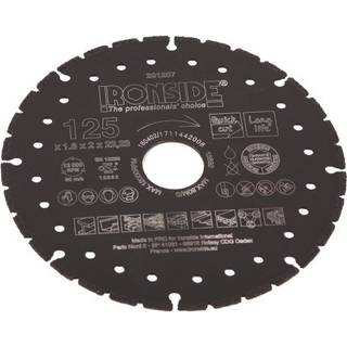 Ironside 201207 Diamantskæreskive 125 x 22,23 x 1,8 x 2 mm