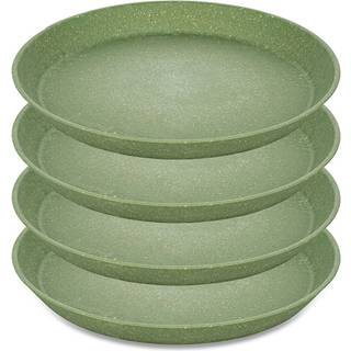 Koziol Connect asiet Ø20,5 cm 4-pak Nature leaf green