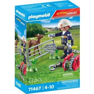 Playmobil 71467 Brandvæsenets dyreredning